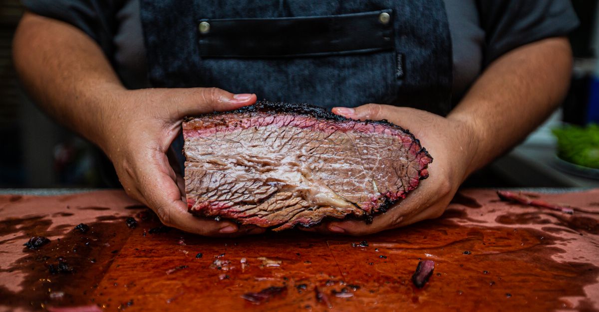 Texas barbecue brisket