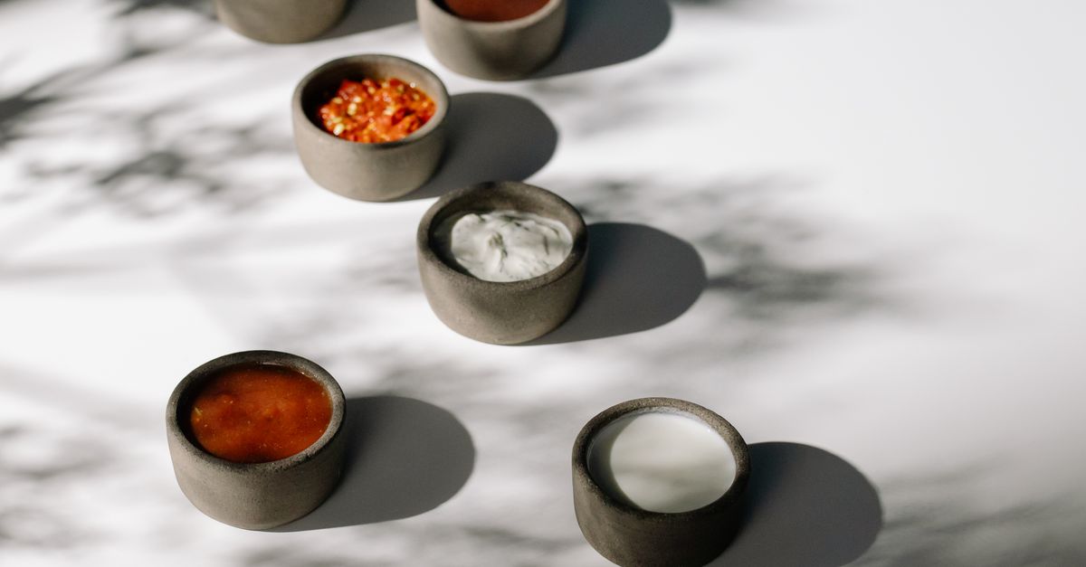 Spicy cream dish with chili
