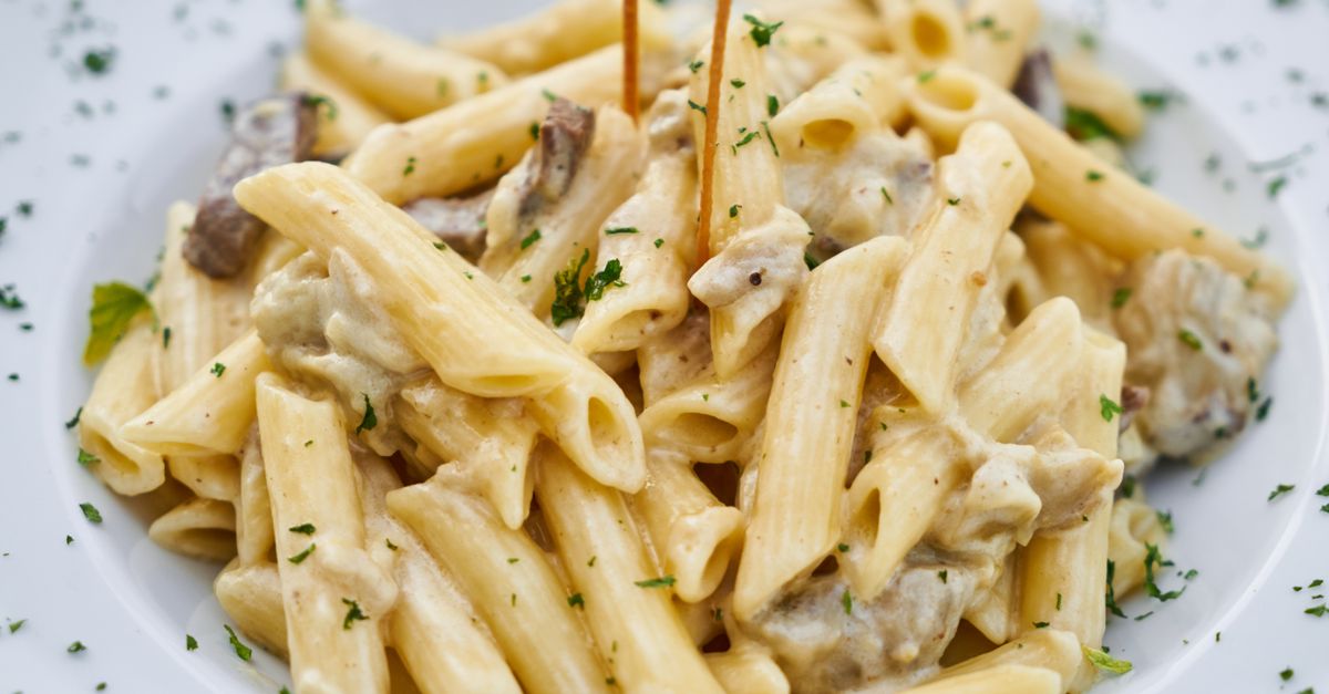 Bechamel style cream sauce