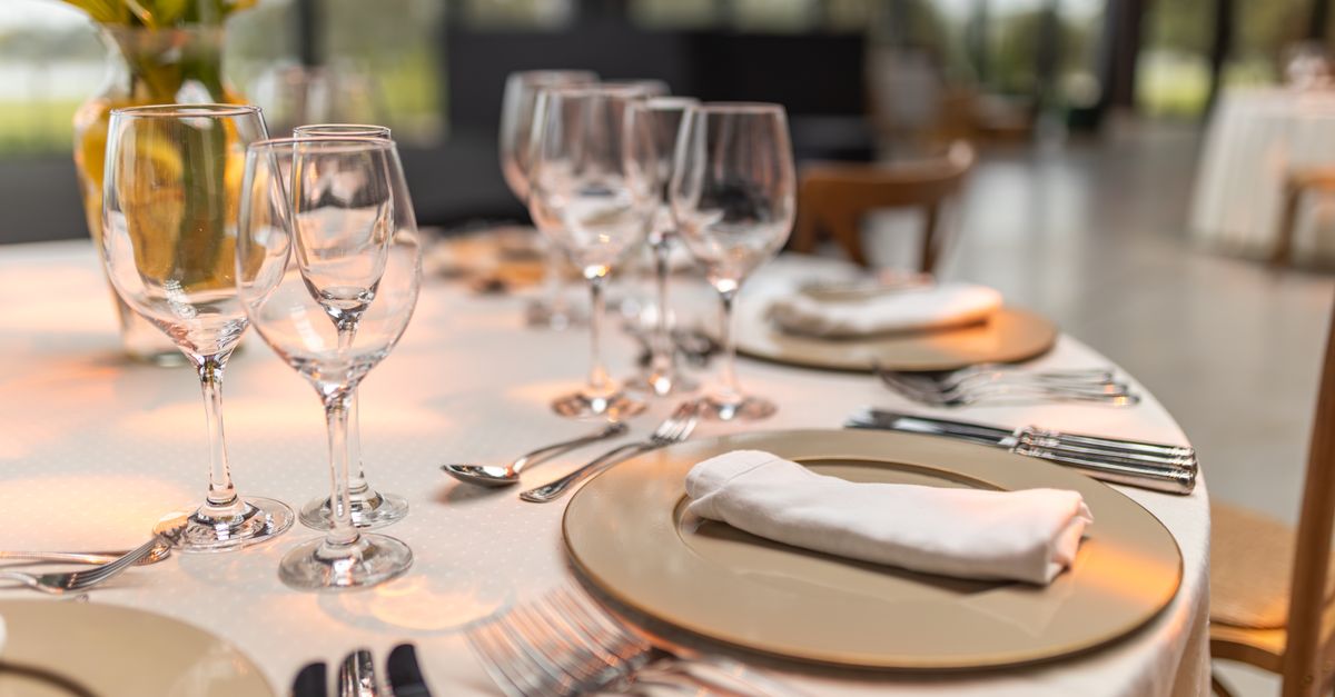 Modern restaurant dining
