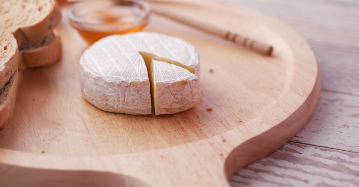 Hot honey drizzled over cheese